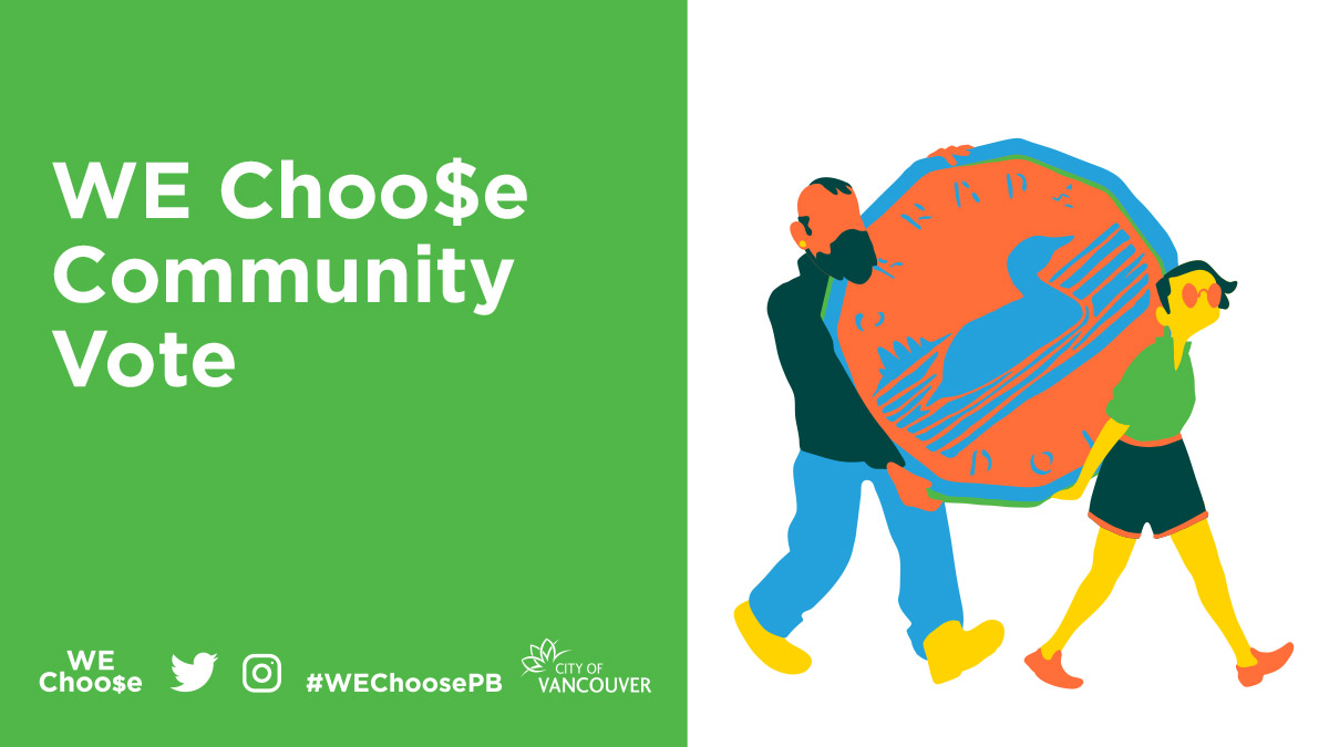 WEChoose participatory budgeting in Vancouver, BC, Canada